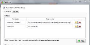 Skype Auto Recorder 1.3.5 screenshot 1