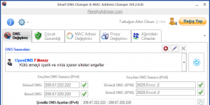 Smart DNS Changer Free 4.7.2 screenshot 1