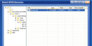 Smart NTFS Recovery 4.5 screenshot 1