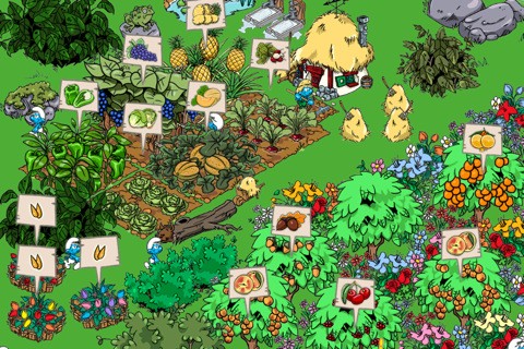 Smurfs' Village (iPhone - iPad - iPod) screenshot 1