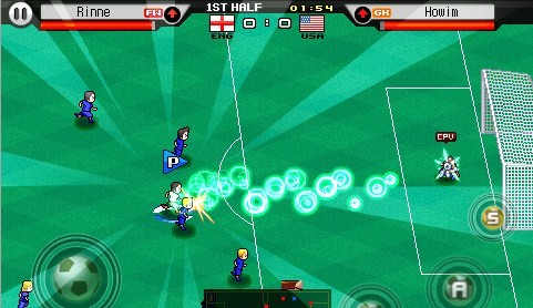 Soccer Superstars 2010 iPhone screenshot 1