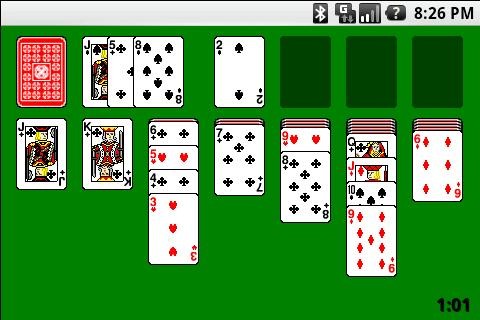 Solitaire (Android) screenshot 1