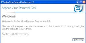 Sophos Virus Removal Tool 2.5 screenshot 1