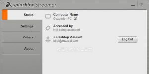 Splashtop Streamer 2.4.5.2 screenshot 1