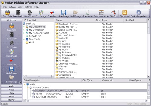 StarBurn Free screenshot 1
