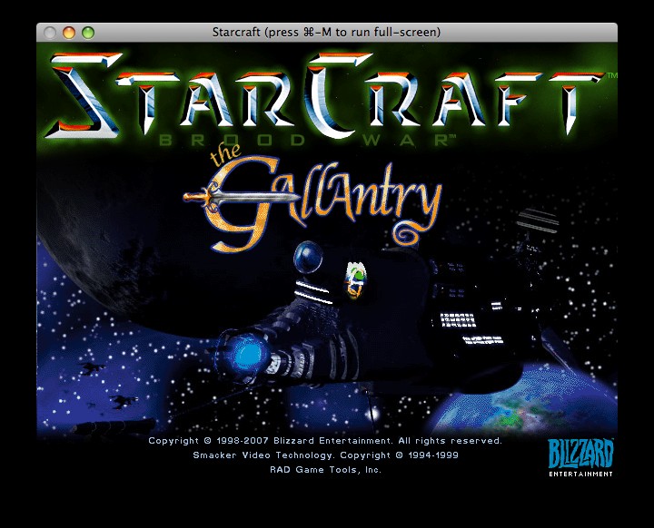 StarCraft screenshot 1