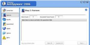 Steganos AntiSpyware 2006 screenshot 1