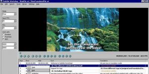 Subtitle Workshop 6.01 r7 screenshot 1