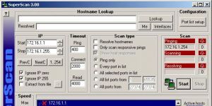 SuperScan 4.1 screenshot 1