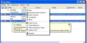 SyncBack 7.6.18.0 screenshot 1