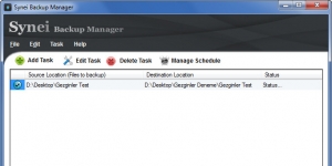 Synei Backup Manager 1.12 screenshot 1