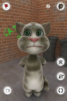Talking Tom Cat for iPhone screenshot 1