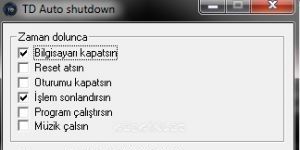 TD Auto shutdown 1.0 screenshot 1