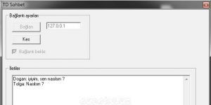 TD Sohbet 1.0 screenshot 1
