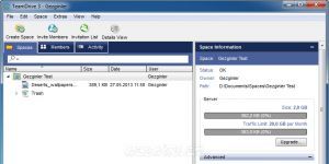 TeamDrive 4.2.0 Build 1501 Ücretsiz İngilizce 63.5 MB screenshot 1