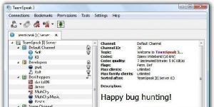 TeamSpeak 3.0.19.3 screenshot 1