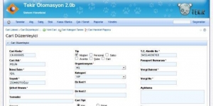 Tekir Ticari Otomasyon 2.1 screenshot 1