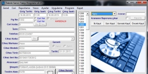 Teknik Servis Takip Programı - Fatmeto 4.35 screenshot 1