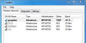 TekWiFi 1.3.1 screenshot 1