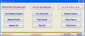 Terzi Pro - Müşteri Ölçü Takip 1.3.1 screenshot 1