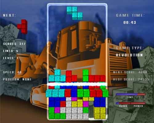 Tetris Revolution screenshot 1