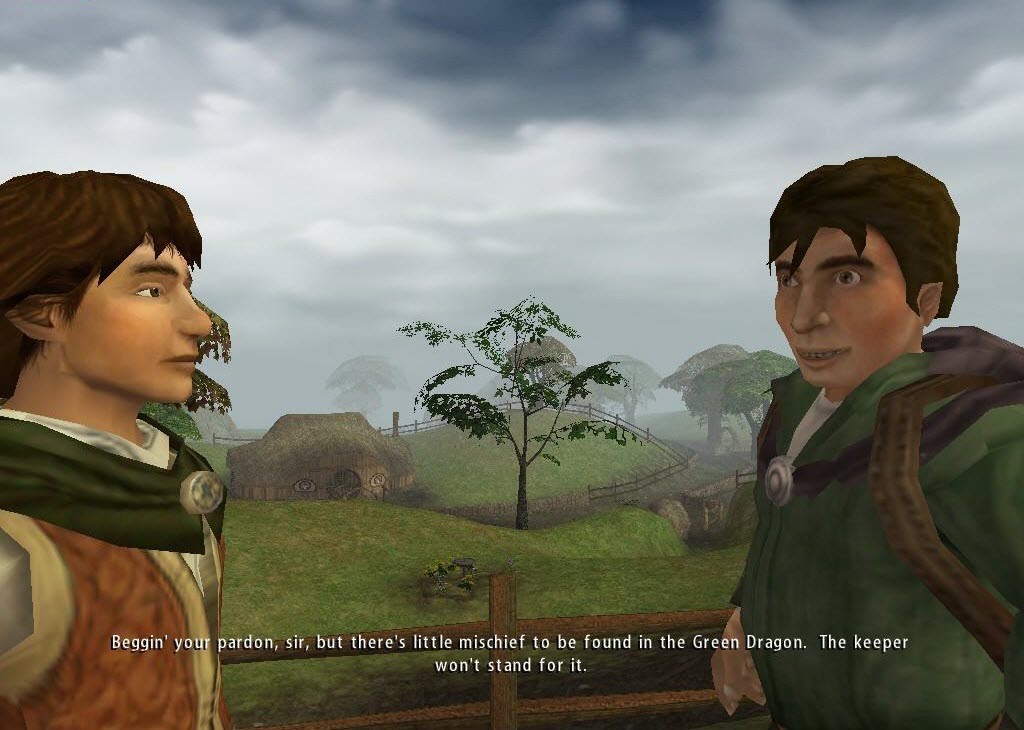 The Lord of the Rings: The Fellowship of the Ring demo screenshot 1