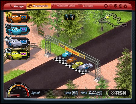 The World of Cars Online screenshot 1