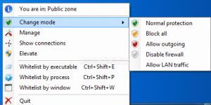 TinyWall 2.1.8 screenshot 1
