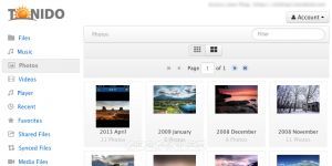 Tonido 5.80 screenshot 1