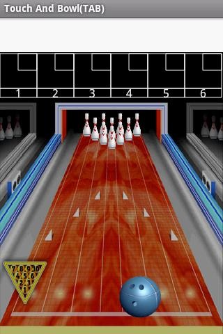 Touch Bowling (Android) screenshot 1