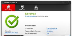 Trend Micro Titanium Maximum Security 2013 screenshot 1