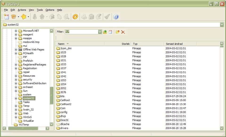 TUGZip screenshot 1