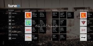 TuneIn Radio 1.1.0.0 screenshot 1