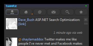 Tweetz 1.1.0 screenshot 1