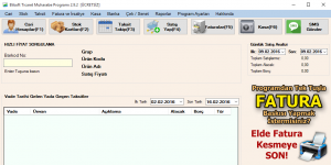 ÜCRETSİZ Cari Takip Ön Muhasebe Programı 2.9.2 screenshot 1