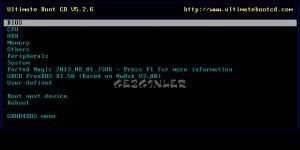 Ultimate Boot CD 5.3.6 screenshot 1