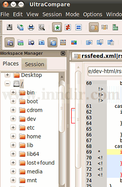 UltraCompare (Linux) 2.1.0.7 screenshot 1