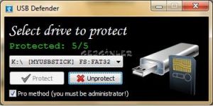 USB Defender 1.2 screenshot 1