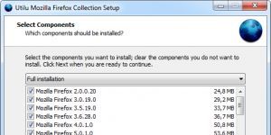 Utilu Mozilla Firefox Collection 1.0.9.2 screenshot 1