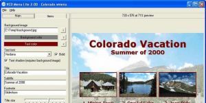 VCD Menu Lite 2.01 screenshot 1