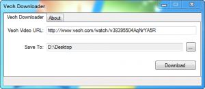 Veoh Downloader 0.5.0 screenshot 1