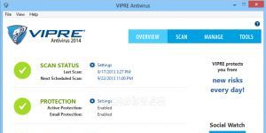 VIPRE Antivirus 2015 screenshot 1