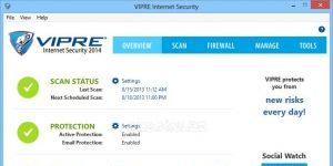 VIPRE Internet Security 2015 screenshot 1