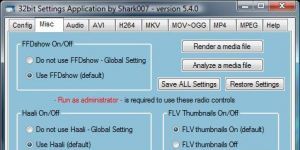 Vista Codec Package 7.1.0 screenshot 1