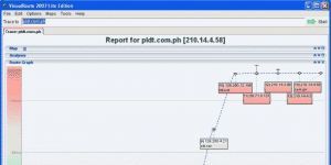 VisualRoute Lite 2010 screenshot 1