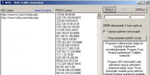 Web Traffic Generator beta screenshot 1