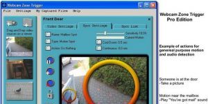 Webcam Zone Trigger 3.540 Demo İngilizce 16.4 MB screenshot 1