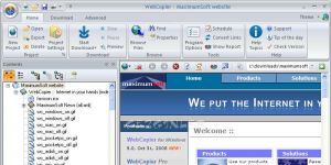 WebCopier Pro 5.4 screenshot 1