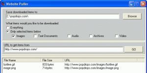 Website Puller 1.0.2 screenshot 1