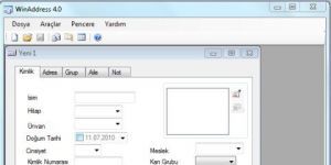 WinAddress 4.0 screenshot 1